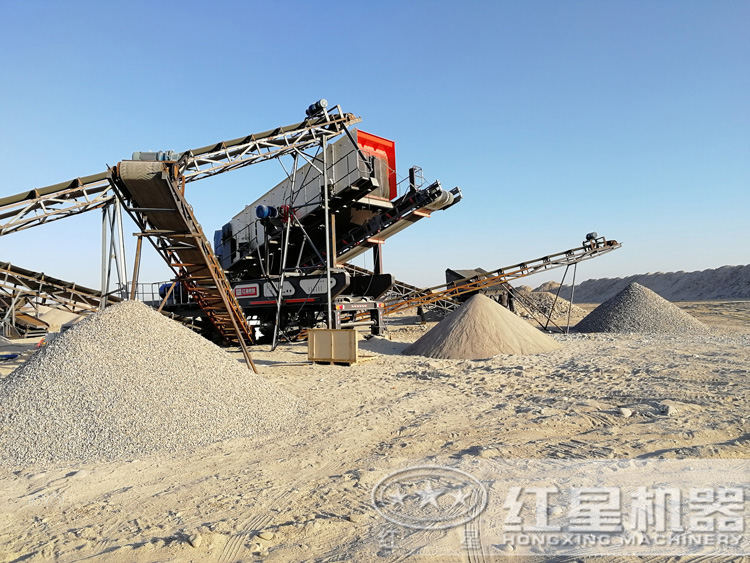 機(jī)制砂用戶現(xiàn)場(chǎng)，多個(gè)現(xiàn)場(chǎng)可提供就近安排參觀