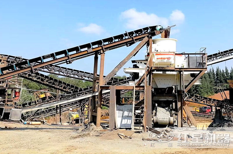制砂機成品粒型好，成品多用于建筑工程，道路基建